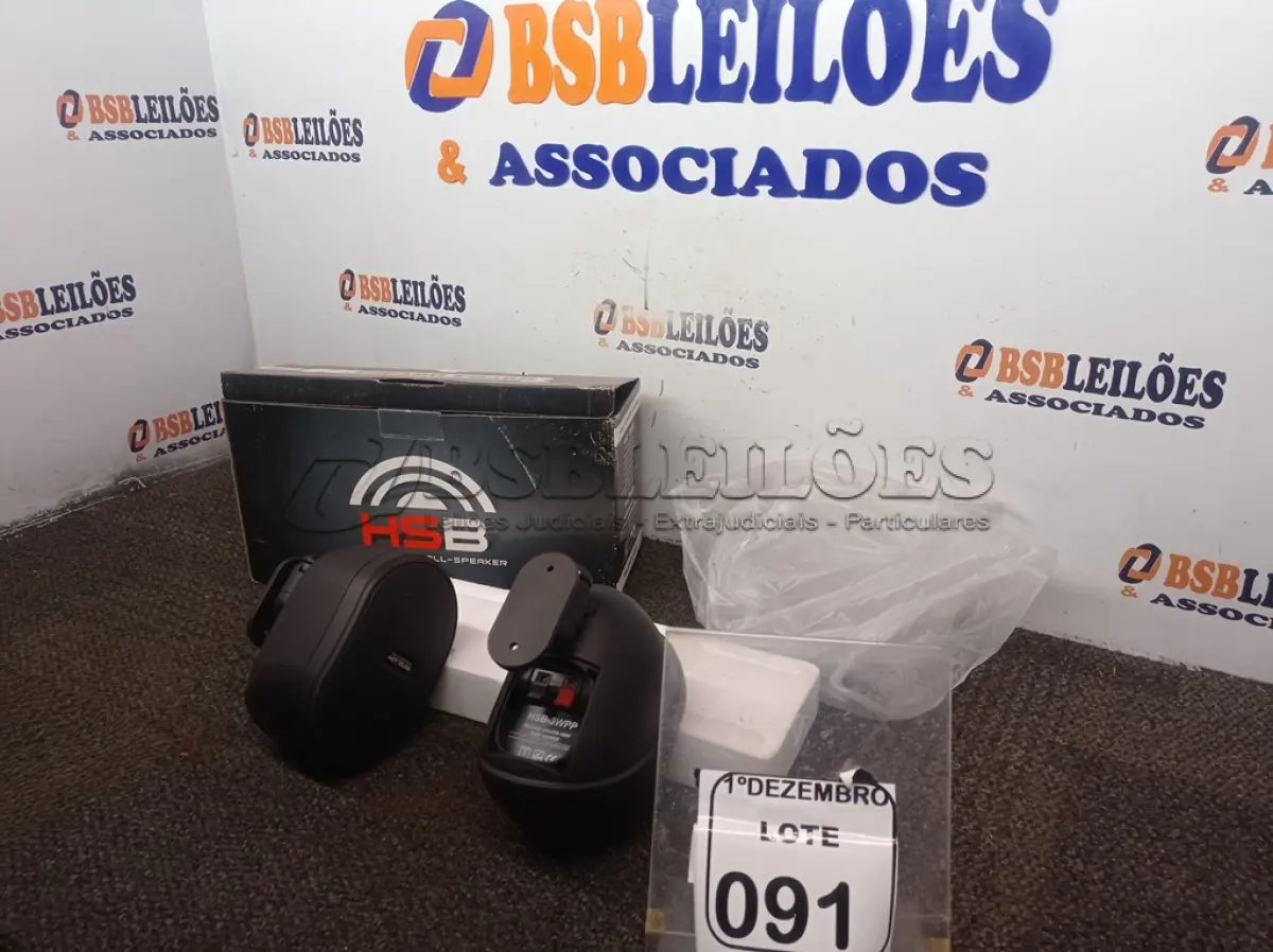 LOTE 091 - 01 ÁUDIO SPEAKER MARCA HOTSOUND MODELO HSB-3WPP(NOVO). (NO ESTADO) ATENÇÃO! FAZER A VISITAÇÃO ANTES DE ARREMATAR, NÃO SABEMOS SE FUNCIONA. LEILÃO NÃO TEM GARANTIA E NEM DEVOLUÇÃO, SUJEITO A POSSÍVEIS AVARIAS VISÍVEIS/OCULTAS E/OU AUSÊNCIA DE COMPONENTES.