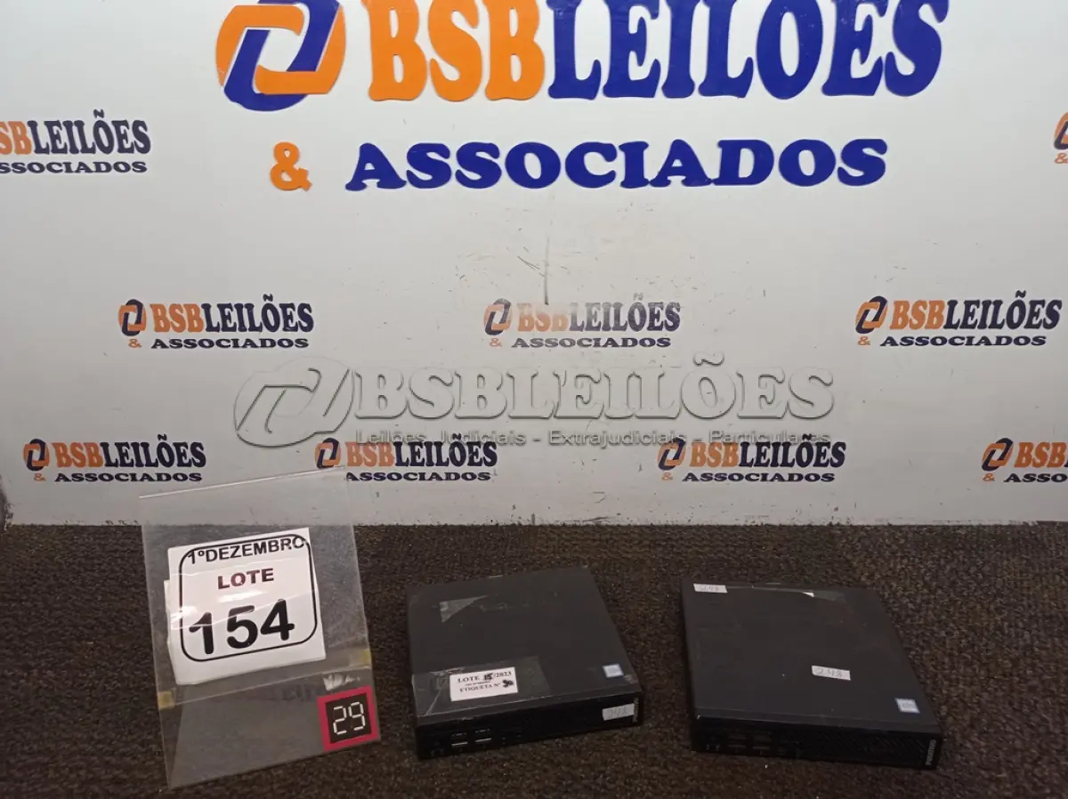 LOTE 154 - 02 MINIS CPU MARCA POSITIVO. (NO ESTADO) ATENÇÃO! FAZER A VISITAÇÃO ANTES DE ARREMATAR, NÃO SABEMOS SE FUNCIONA. LEILÃO NÃO TEM GARANTIA E NEM DEVOLUÇÃO, SUJEITO A POSSÍVEIS AVARIAS VISÍVEIS/OCULTAS E/OU AUSÊNCIA DE COMPONENTES.