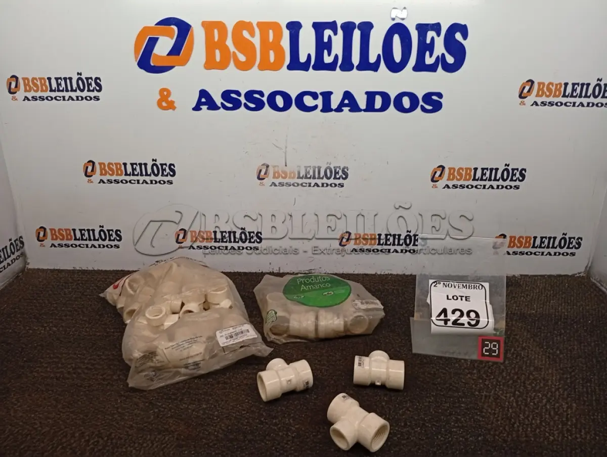 LOTE 429 - 01 LOTE C/VÁRIOS TE´S DE REDUÇÃO MARCAS E MODELOS DIVERSOS(NOVO). (NO ESTADO) ATENÇÃO! FAZER A VISITAÇÃO ANTES DE ARREMATAR, NÃO SABEMOS SE FUNCIONA. LEILÃO NÃO TEM GARANTIA E NEM DEVOLUÇÃO, SUJEITO A POSSÍVEIS AVARIAS VISÍVEIS/OCULTAS E/OU AUSÊNCIA DE COMPONENTES.