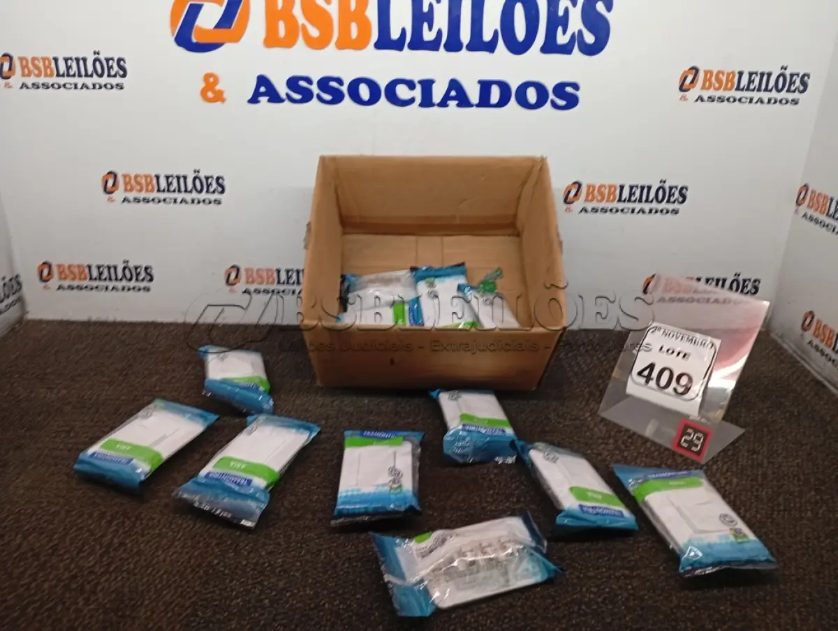 LOTE 409 - 01 LOTE C/VÁRIAS TOMADAS E TAMPÕES MARCA TRAMONTINA(NOVO). (NO ESTADO) ATENÇÃO! FAZER A VISITAÇÃO ANTES DE ARREMATAR, NÃO SABEMOS SE FUNCIONA. LEILÃO NÃO TEM GARANTIA E NEM DEVOLUÇÃO, SUJEITO A POSSÍVEIS AVARIAS VISÍVEIS/OCULTAS E/OU AUSÊNCIA DE COMPONENTES.