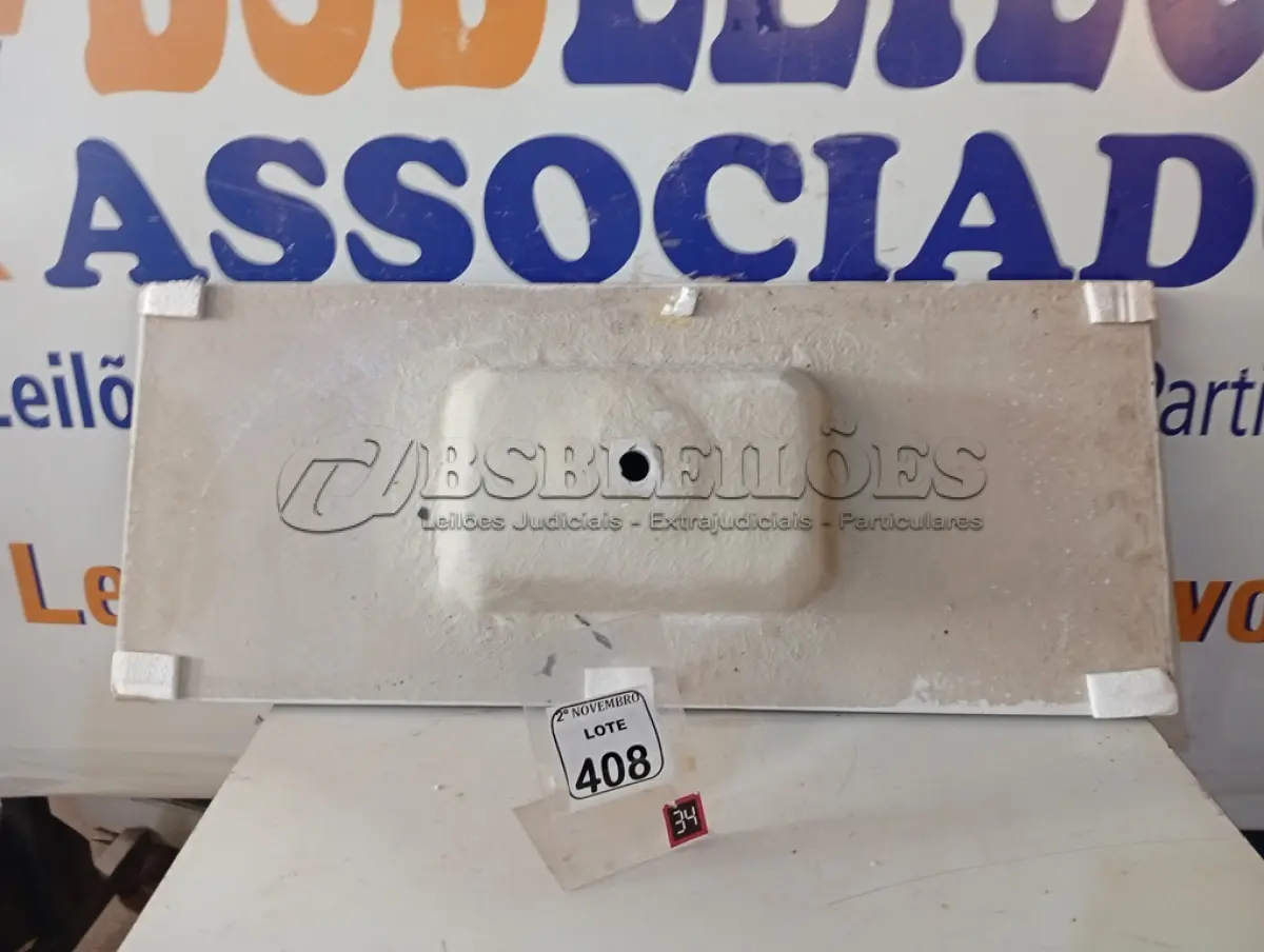 LOTE 408 - 01 PIA 1.20X50CM COR PRETA(NOVO). (NO ESTADO) ATENÇÃO! FAZER A VISITAÇÃO ANTES DE ARREMATAR, NÃO SABEMOS SE FUNCIONA. LEILÃO NÃO TEM GARANTIA E NEM DEVOLUÇÃO, SUJEITO A POSSÍVEIS AVARIAS VISÍVEIS/OCULTAS E/OU AUSÊNCIA DE COMPONENTES.