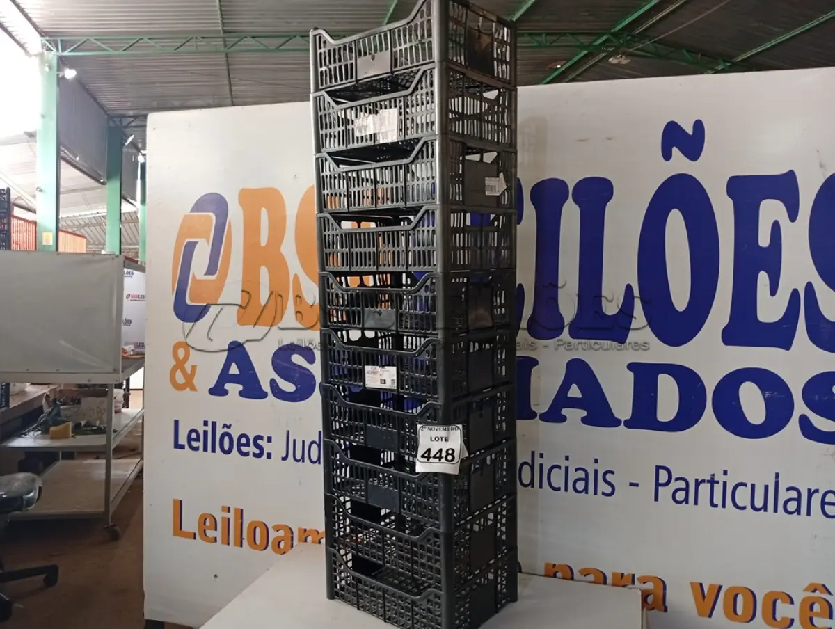 LOTE 448 - 10 CESTAS ORGANIZADORAS DE PLÁSTICO (NOVO). (NO ESTADO) ATENÇÃO! FAZER A VISITAÇÃO ANTES DE ARREMATAR, NÃO SABEMOS SE FUNCIONA. LEILÃO NÃO TEM GARANTIA E NEM DEVOLUÇÃO, SUJEITO A POSSÍVEIS AVARIAS VISÍVEIS/OCULTAS E/OU AUSÊNCIA DE COMPONENTES.