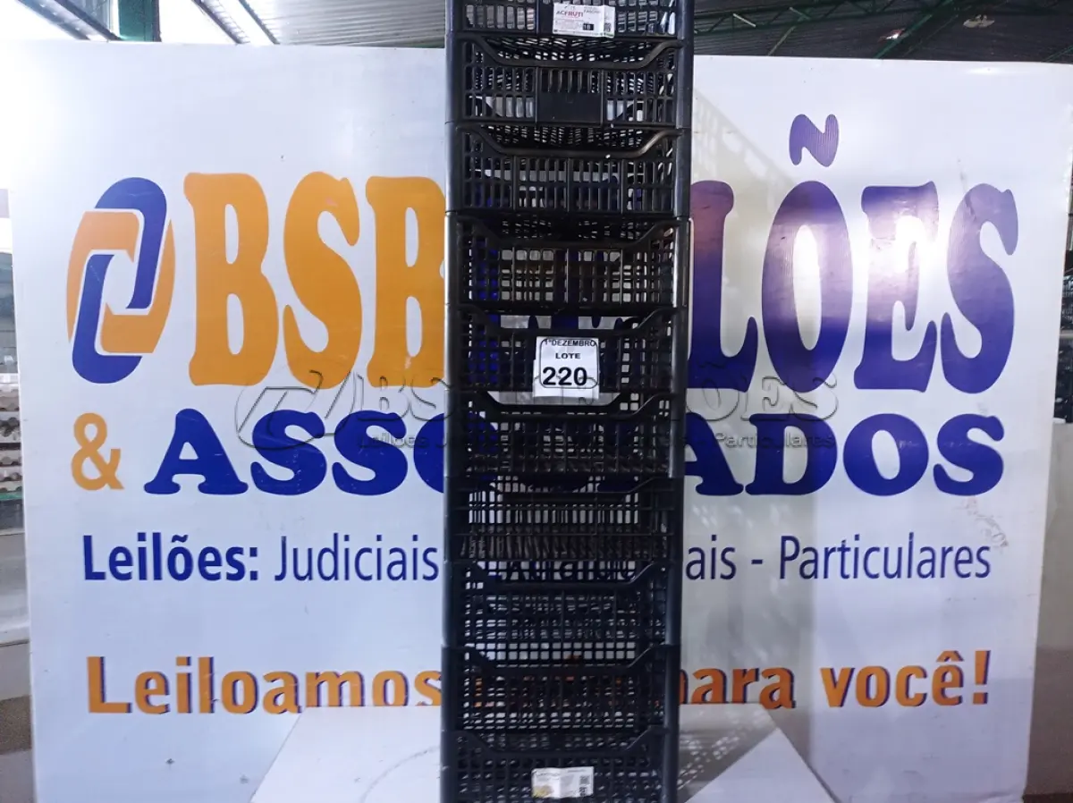 LOTE 220 - 10 CESTAS ORGANIZADORAS. (NO ESTADO) ATENÇÃO! FAZER A VISITAÇÃO ANTES DE ARREMATAR, NÃO SABEMOS SE FUNCIONA. LEILÃO NÃO TEM GARANTIA E NEM DEVOLUÇÃO, SUJEITO A POSSÍVEIS AVARIAS VISÍVEIS/OCULTAS E/OU AUSÊNCIA DE COMPONENTES.