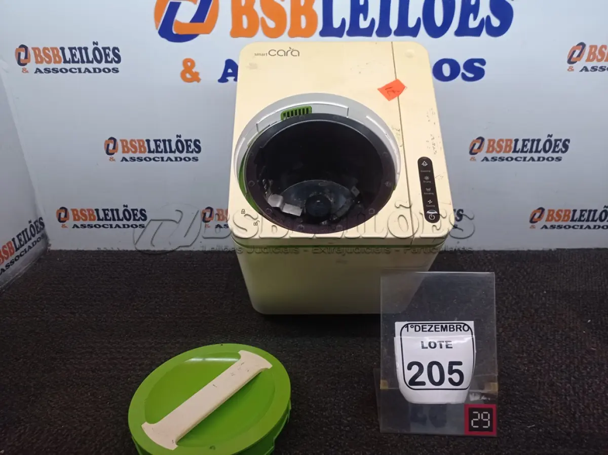 LOTE 205 - 01 PROCESSADOR DE RESÍDUOS MARCA SMARTCARA. (NO ESTADO) ATENÇÃO! FAZER A VISITAÇÃO ANTES DE ARREMATAR, NÃO SABEMOS SE FUNCIONA. LEILÃO NÃO TEM GARANTIA E NEM DEVOLUÇÃO, SUJEITO A POSSÍVEIS AVARIAS VISÍVEIS/OCULTAS E/OU AUSÊNCIA DE COMPONENTES.