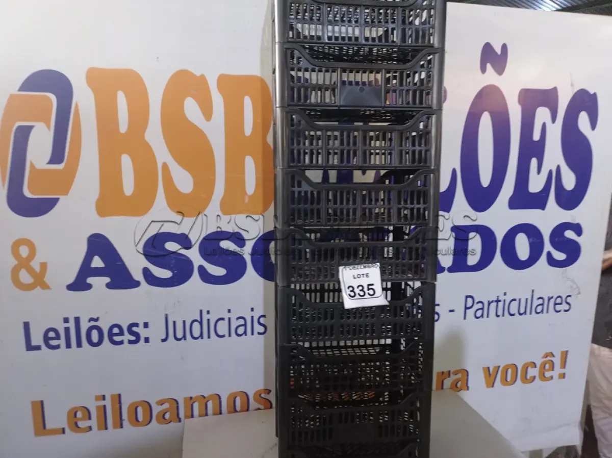 LOTE 335 - 10 CESTAS ORGANIZADORAS. (NO ESTADO) ATENÇÃO! FAZER A VISITAÇÃO ANTES DE ARREMATAR, NÃO SABEMOS SE FUNCIONA. LEILÃO NÃO TEM GARANTIA E NEM DEVOLUÇÃO, SUJEITO A POSSÍVEIS AVARIAS VISÍVEIS/OCULTAS E/OU AUSÊNCIA DE COMPONENTES.