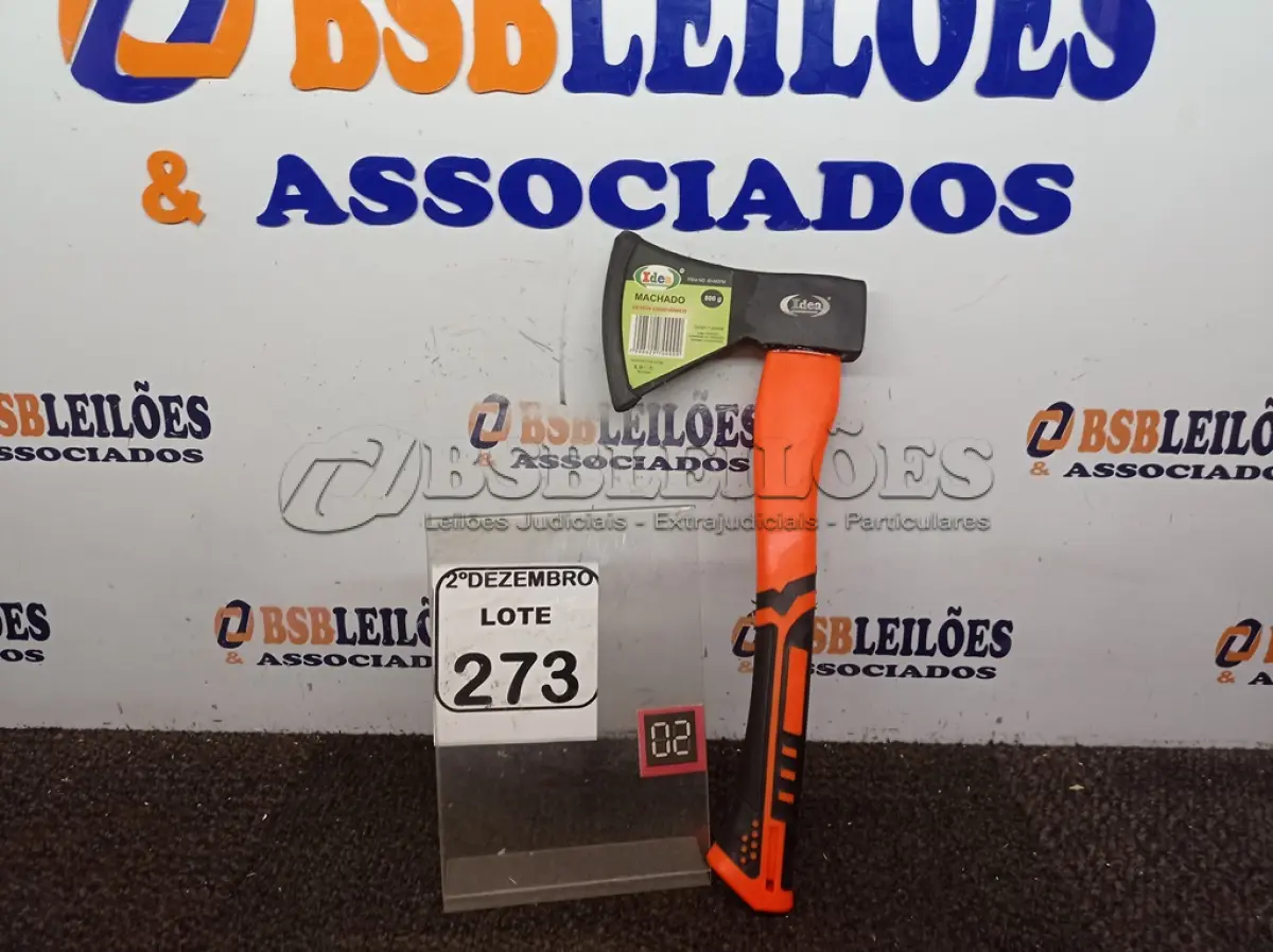 LOTE 273 - 01 MACHADINHA MARCA IDEA(NOVO). (NO ESTADO) ATENÇÃO! FAZER A VISITAÇÃO ANTES DE ARREMATAR, NÃO SABEMOS SE FUNCIONA. LEILÃO NÃO TEM GARANTIA E NEM DEVOLUÇÃO, SUJEITO A POSSÍVEIS AVARIAS VISÍVEIS/OCULTAS E/OU AUSÊNCIA DE COMPONENTES.