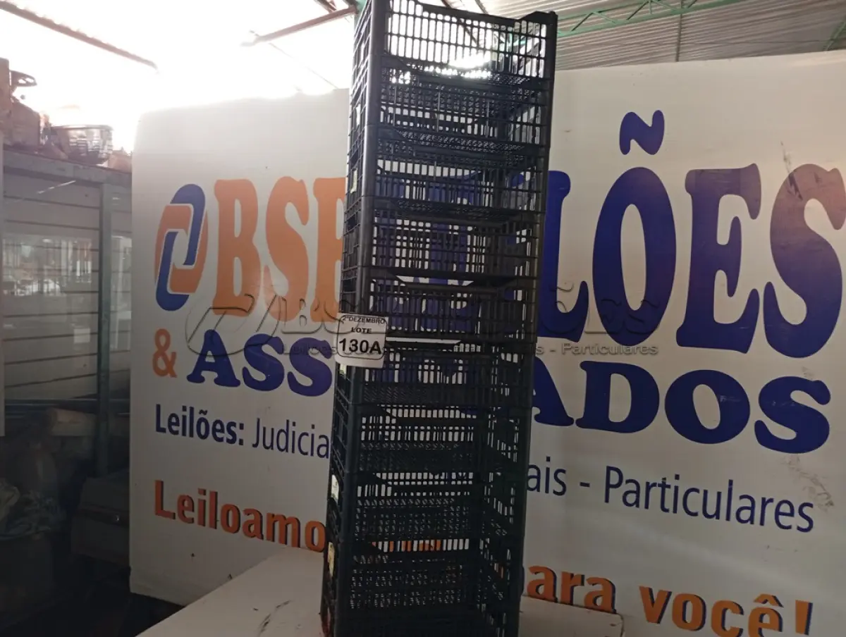 LOTE 130 - 10 CESTAS ORGANIZADORAS. (NO ESTADO) ATENÇÃO! FAZER A VISITAÇÃO ANTES DE ARREMATAR, NÃO SABEMOS SE FUNCIONA. LEILÃO NÃO TEM GARANTIA E NEM DEVOLUÇÃO, SUJEITO A POSSÍVEIS AVARIAS VISÍVEIS/OCULTAS E/OU AUSÊNCIA DE COMPONENTES.