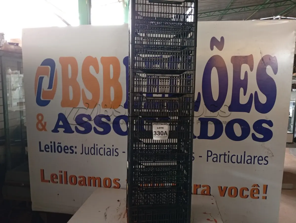 LOTE 330 - 10 CESTAS ORGANIZADORAS. (NO ESTADO) ATENÇÃO! FAZER A VISITAÇÃO ANTES DE ARREMATAR, NÃO SABEMOS SE FUNCIONA. LEILÃO NÃO TEM GARANTIA E NEM DEVOLUÇÃO, SUJEITO A POSSÍVEIS AVARIAS VISÍVEIS/OCULTAS E/OU AUSÊNCIA DE COMPONENTES.