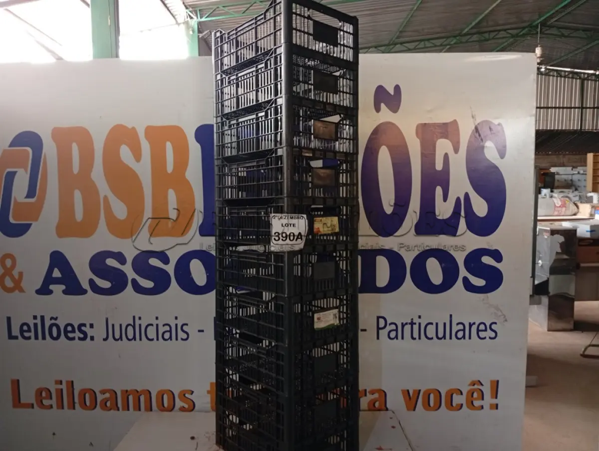 LOTE 390 - 10 CESTAS ORGANIZADORAS. (NO ESTADO) ATENÇÃO! FAZER A VISITAÇÃO ANTES DE ARREMATAR, NÃO SABEMOS SE FUNCIONA. LEILÃO NÃO TEM GARANTIA E NEM DEVOLUÇÃO, SUJEITO A POSSÍVEIS AVARIAS VISÍVEIS/OCULTAS E/OU AUSÊNCIA DE COMPONENTES.