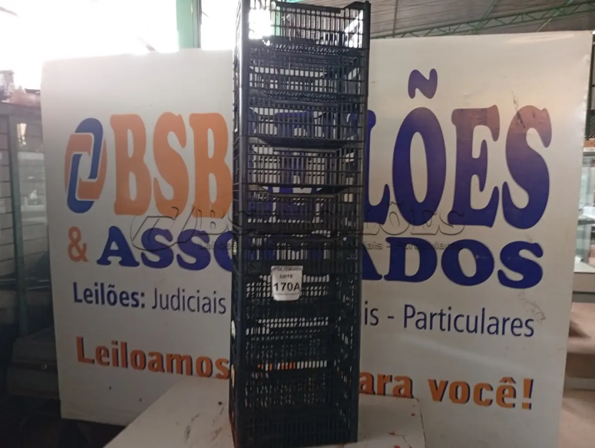 LOTE 170 - 10 CESTAS ORGANIZADORAS. (NO ESTADO) ATENÇÃO! FAZER A VISITAÇÃO ANTES DE ARREMATAR, NÃO SABEMOS SE FUNCIONA. LEILÃO NÃO TEM GARANTIA E NEM DEVOLUÇÃO, SUJEITO A POSSÍVEIS AVARIAS VISÍVEIS/OCULTAS E/OU AUSÊNCIA DE COMPONENTES.