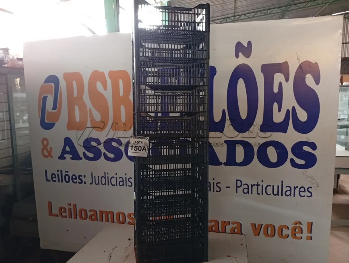 LOTE 150 - 10 CESTAS ORGANIZADORAS. (NO ESTADO) ATENÇÃO! FAZER A VISITAÇÃO ANTES DE ARREMATAR, NÃO SABEMOS SE FUNCIONA. LEILÃO NÃO TEM GARANTIA E NEM DEVOLUÇÃO, SUJEITO A POSSÍVEIS AVARIAS VISÍVEIS/OCULTAS E/OU AUSÊNCIA DE COMPONENTES.