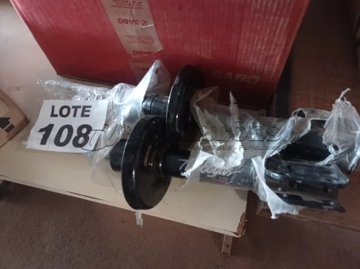LOTE 108 - 02 - AMORTECEDOR TURBOGAS (NO ESTADO, NÃO SABEMOS SE FUNCIONA. LEILÃO NÃO TEM GARANTIA E NEM DEVOLUÇÃO, SUJEITO A POSSÍVEIS AVARIAS VISÍVEIS/OCULTAS E/OU AUSÊNCIA DE COMPONENTES)