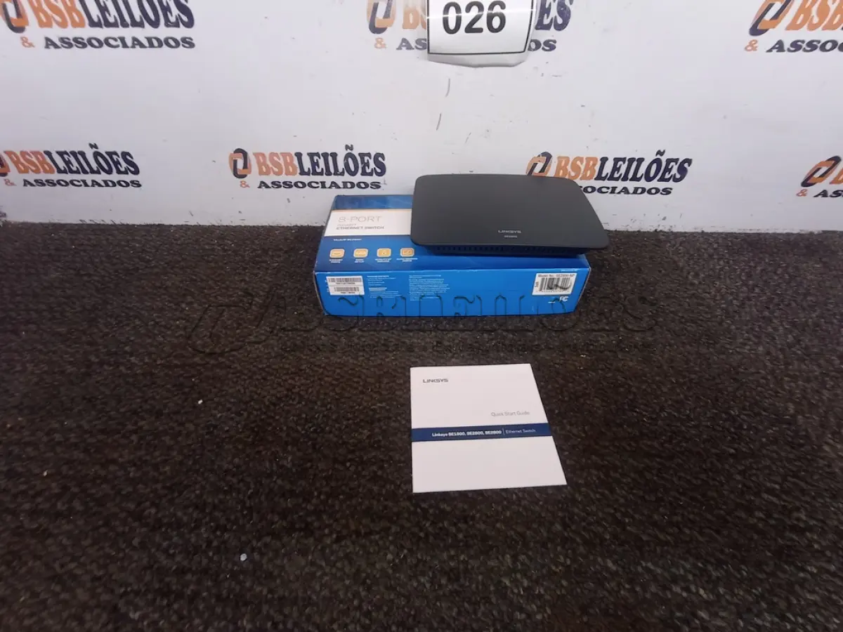 LOTE 026 - 01 LYNKSYS SE2800. (NO ESTADO EM QUE SE ENCONTRA. SUJEITO A AVARIAS OCULTAS /VISÍVEIS.)