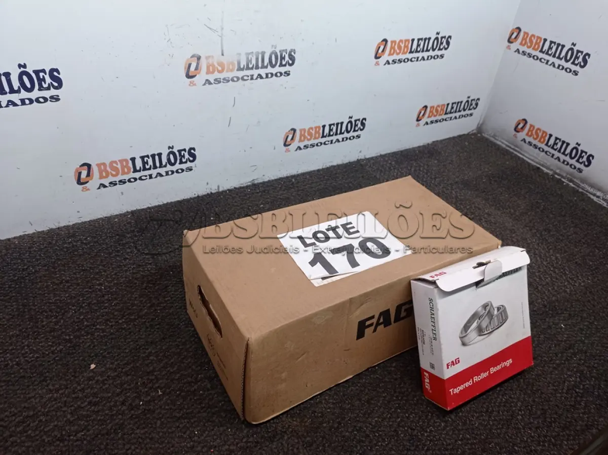 LOTE 170 - 05 - ROLAMENTOS 32216.J42A4 FAG (NO ESTADO, NÃO SABEMOS SE FUNCIONA. LEILÃO NÃO TEM GARANTIA E NEM DEVOLUÇÃO, SUJEITO A POSSÍVEIS AVARIAS VISÍVEIS/OCULTAS E/OU AUSÊNCIA DE COMPONENTES)