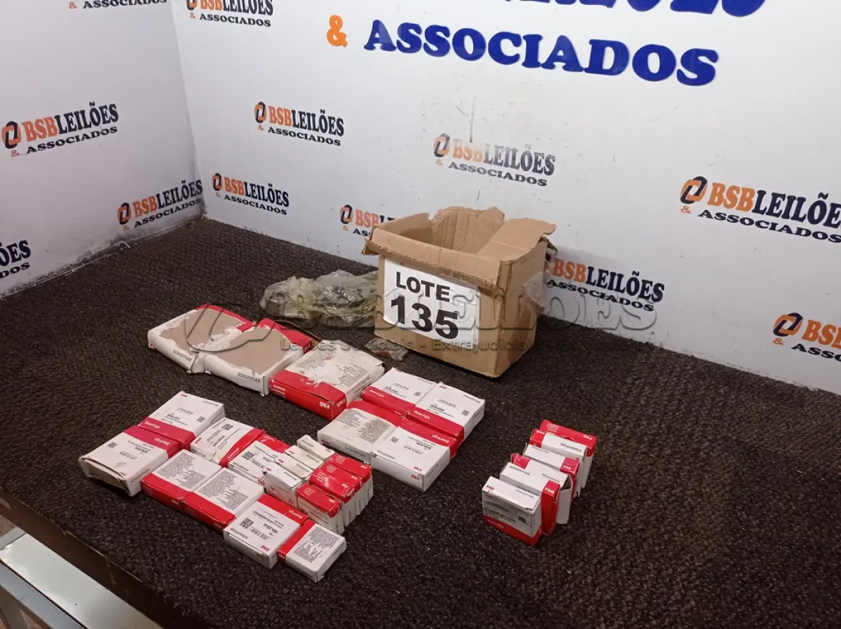 LOTE 135 - 32 – ROLAMENTOS AUTOMOTIVO DIVERSOS (NO ESTADO, NÃO SABEMOS SE FUNCIONA. LEILÃO NÃO TEM GARANTIA E NEM DEVOLUÇÃO, SUJEITO A POSSÍVEIS AVARIAS VISÍVEIS/OCULTAS E/OU AUSÊNCIA DE COMPONENTES)