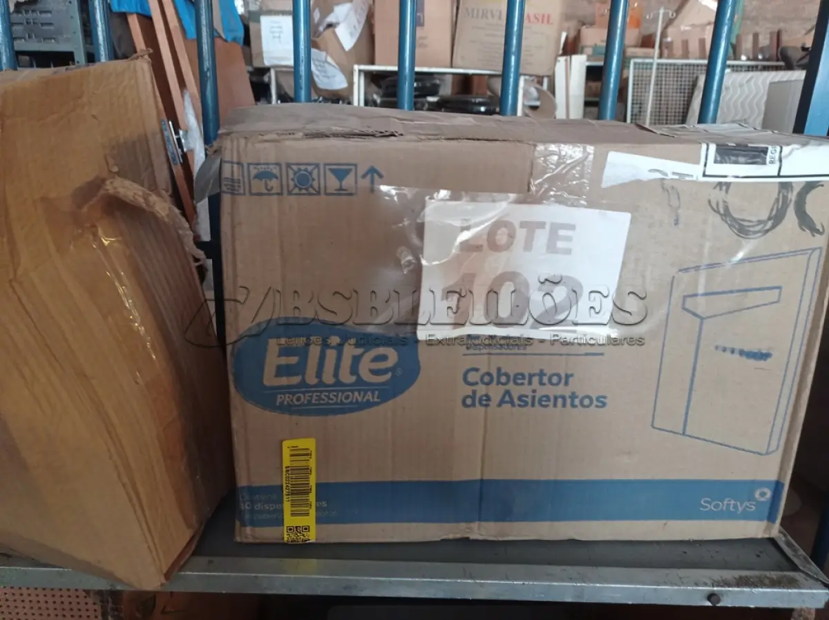 LOTE 102 - 09 - DISPENSER PARA PROTETOR DE ASSENTO SANITÁRIO (NO ESTADO, NÃO SABEMOS SE FUNCIONA. LEILÃO NÃO TEM GARANTIA E NEM DEVOLUÇÃO, SUJEITO A POSSÍVEIS AVARIAS VISÍVEIS/OCULTAS E/OU AUSÊNCIA DE COMPONENTES)