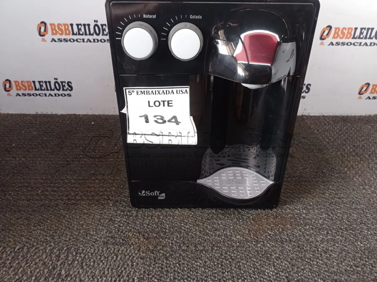 LOTE 134 - 01 PURIFICADOR SOFT 220V (WATER PURIFIER) (NO ESTADO EM QUE SE ENCONTRA. SUJEITO A AVARIAS OCULTAS/VISÍVEIS.)
