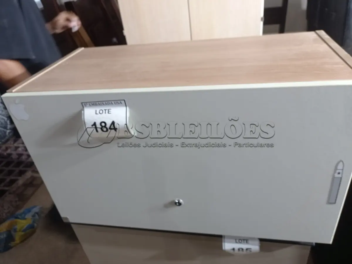 LOTE 184 - 01 ARMÁRIO SUSPENSO (HANGING CABINET). (NO ESTADO EM QUE SE ENCONTRA. SUJEITO A AVARIAS OCULTAS/VISÍVEIS.)