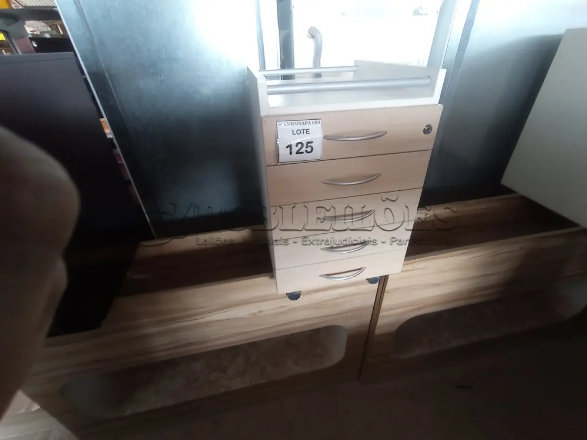 LOTE 125 - 01 GAVETEIRO (DRAWER). (NO ESTADO EM QUE SE ENCONTRA. SUJEITO A AVARIAS OCULTAS/VISÍVEIS.)
