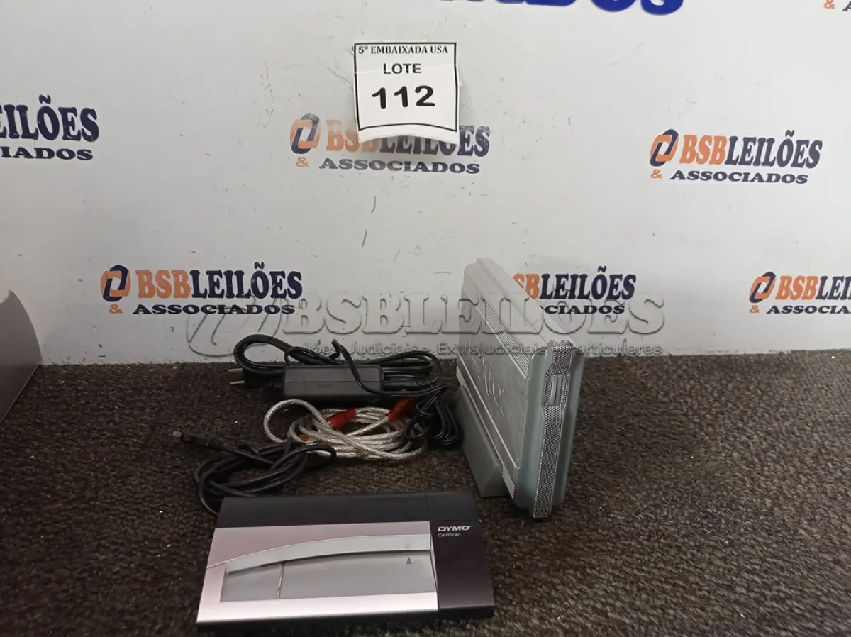 LOTE 112 - 01 MAXTOX PERIPHERALS PTE HDEXTERNO (NO ESTADO EM QUE SE ENCONTRA. SUJEITO A AVARIAS OCULTAS/VISÍVEIS.)