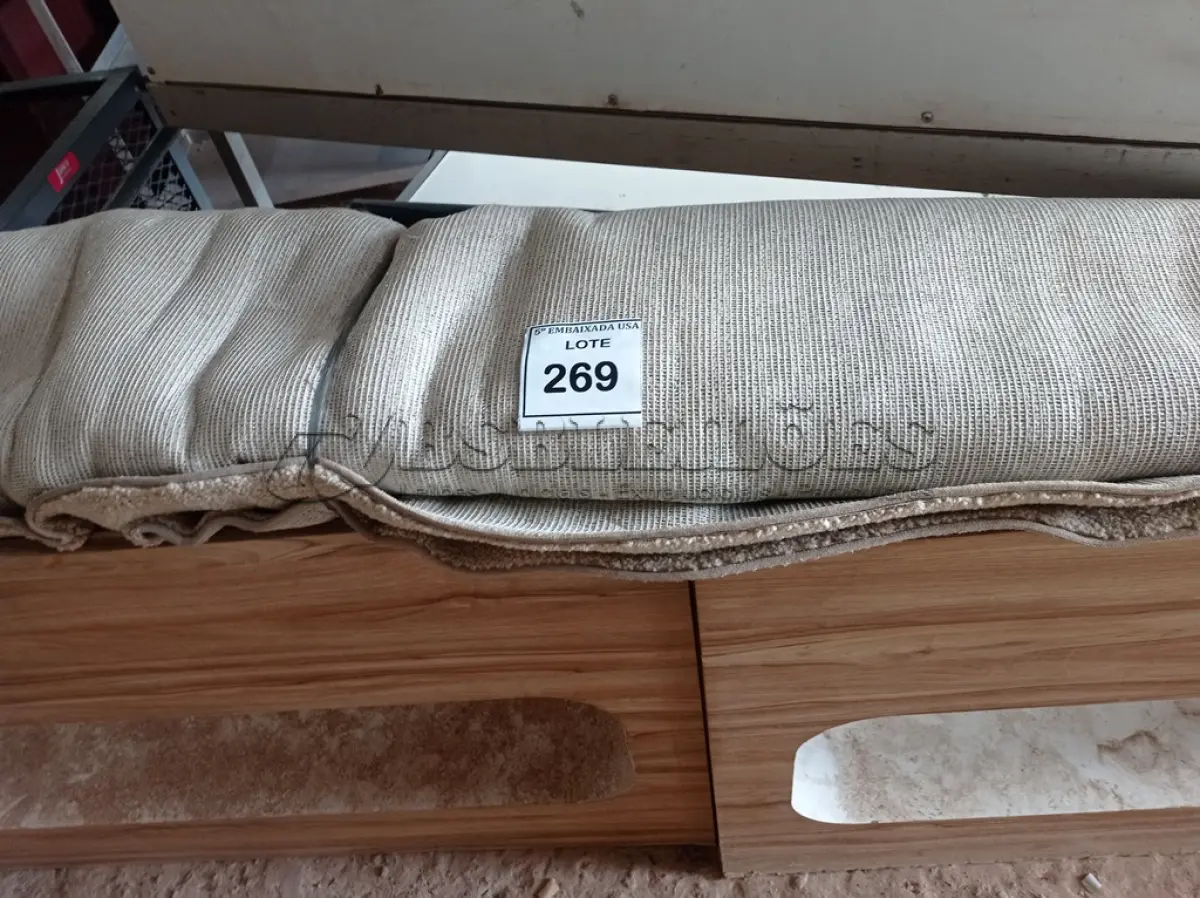 LOTE 269 - 01 TAPETE (MAT). (NO ESTADO EM QUE SE ENCONTRA. SUJEITO A AVARIAS OCULTAS/VISÍVEIS.) (NO ESTADO EM QUE SE ENCONTRA. SUJEITO A AVARIAS OCULTAS/VISÍVEIS.) BH1442L