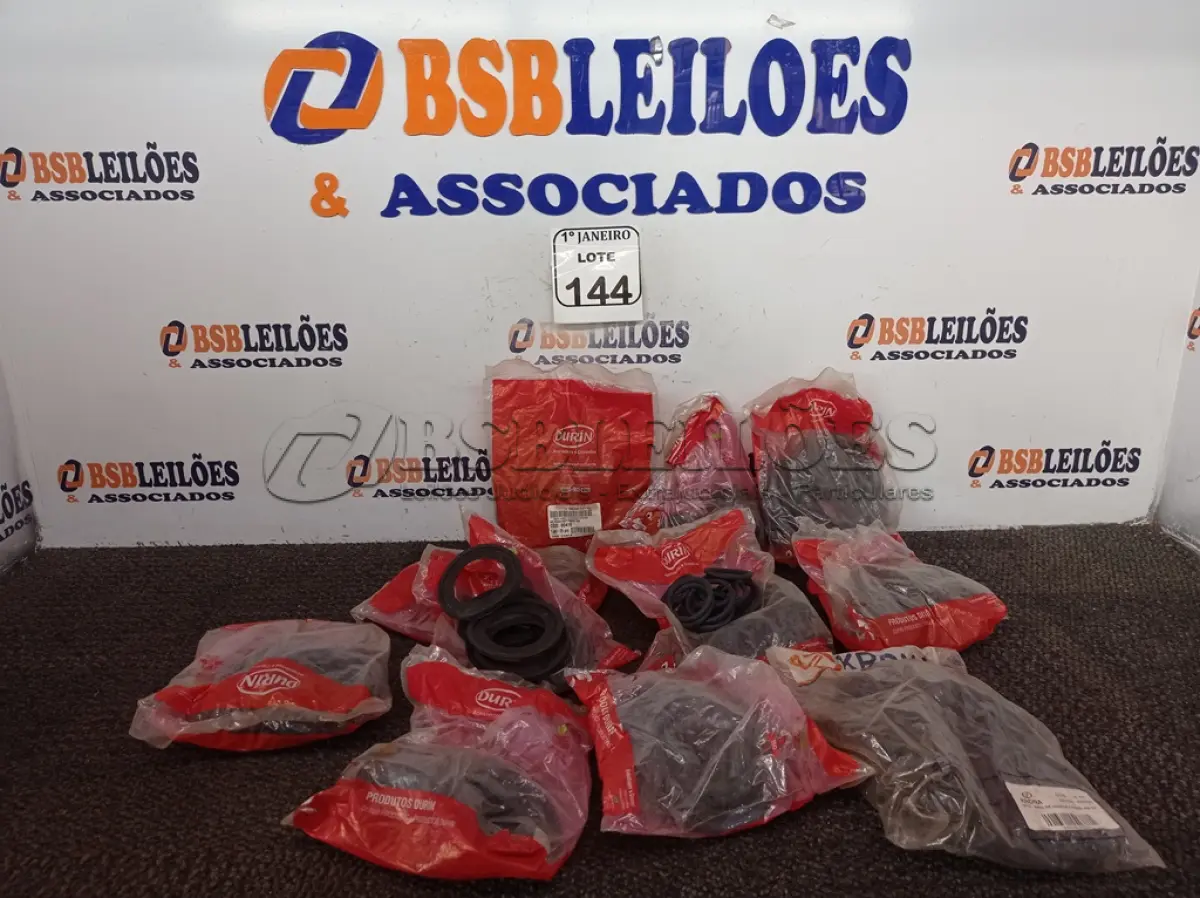 LOTE 144 - 07 PACOTES COM VÁRIOS ANÉIS DE VEDAÇÃO PARA ESGOTO E 04 PACOTES DE ADAPTADOR DE VEDAÇÃO PARA CAIXA D´´ÁGUA. (NOVO) (NO ESTADO) ATENÇÃO! FAZER A VISITAÇÃO ANTES DE ARREMATAR, NÃO SABEMOS SE FUNCIONA. LEILÃO NÃO TEM GARANTIA E NEM DEVOLUÇÃO, SUJEITO A POSSÍVEIS AVARIAS VISÍVEIS/OCULTAS E/OU AUSÊNCIA DE COMPONENTES.