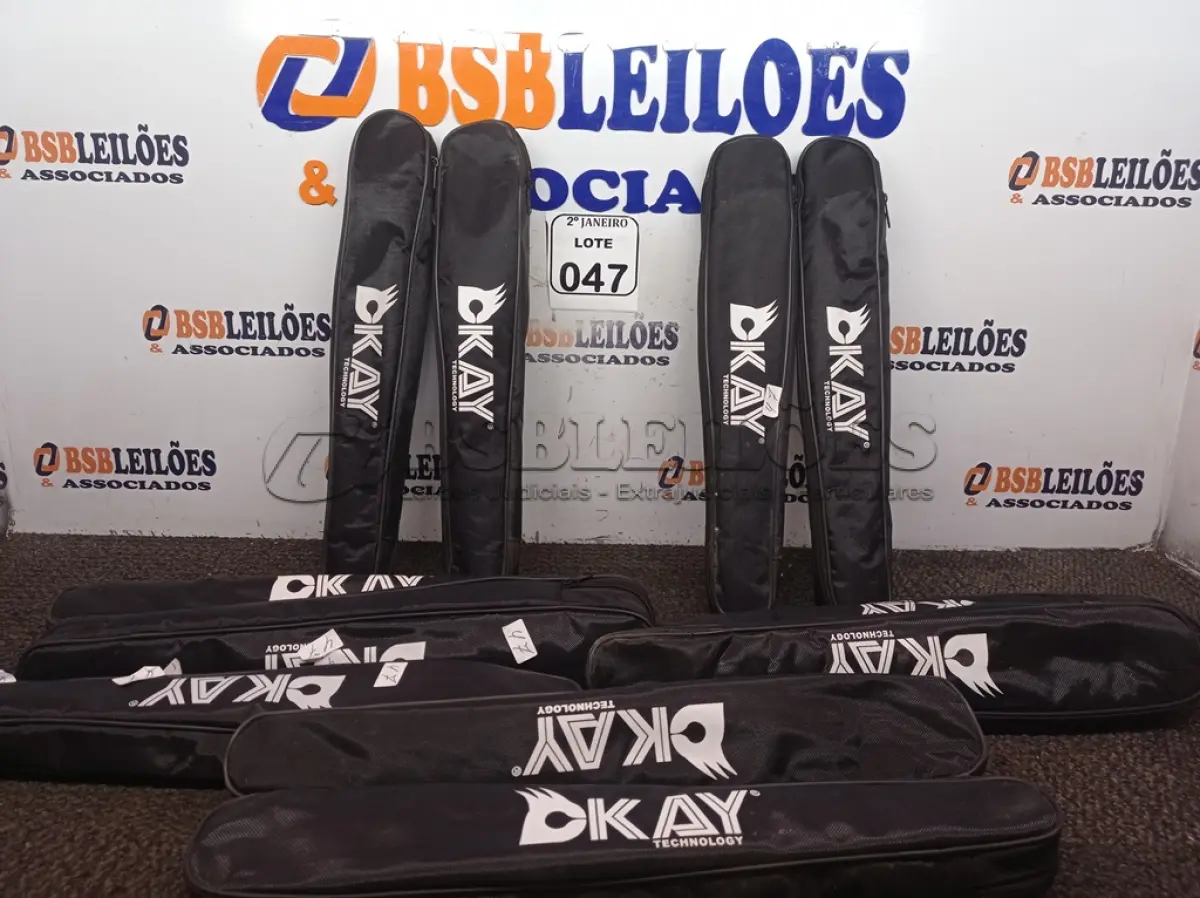 LOTE 047 - 10 DETECTORES DE METAIS KAY. (NO ESTADO) ATENÇÃO! FAZER A VISITAÇÃO ANTES DE ARREMATAR, NÃO SABEMOS SE FUNCIONA. LEILÃO NÃO TEM GARANTIA E NEM DEVOLUÇÃO, SUJEITO A POSSÍVEIS AVARIAS VISÍVEIS/OCULTAS E/OU AUSÊNCIA DE COMPONENTES.