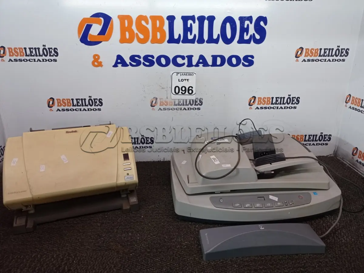 LOTE 096 - 03 SCANNER’S MARCAS E MODELOS DIVERSOS. (NO ESTADO) ATENÇÃO! FAZER A VISITAÇÃO ANTES DE ARREMATAR, NÃO SABEMOS SE FUNCIONA. LEILÃO NÃO TEM GARANTIA E NEM DEVOLUÇÃO, SUJEITO A POSSÍVEIS AVARIAS VISÍVEIS/OCULTAS E/OU AUSÊNCIA DE COMPONENTES.