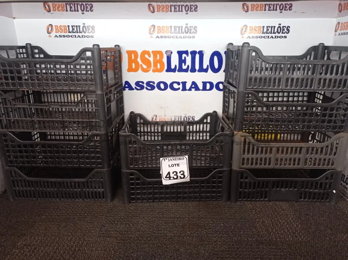LOTE 433 - 10 CESTAS ORGANIZADORAS. (NO ESTADO) ATENÇÃO! FAZER A VISITAÇÃO ANTES DE ARREMATAR, NÃO SABEMOS SE FUNCIONA. LEILÃO NÃO TEM GARANTIA E NEM DEVOLUÇÃO, SUJEITO A POSSÍVEIS AVARIAS VISÍVEIS/OCULTAS E/OU AUSÊNCIA DE COMPONENTES.