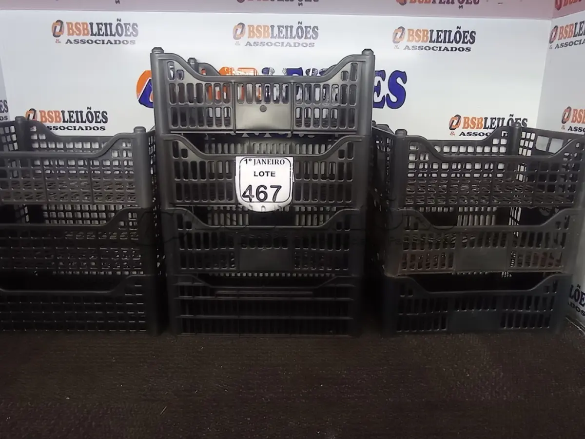 LOTE 467 - 10 CESTAS ORGANIZADORAS. (NO ESTADO) ATENÇÃO! FAZER A VISITAÇÃO ANTES DE ARREMATAR, NÃO SABEMOS SE FUNCIONA. LEILÃO NÃO TEM GARANTIA E NEM DEVOLUÇÃO, SUJEITO A POSSÍVEIS AVARIAS VISÍVEIS/OCULTAS E/OU AUSÊNCIA DE COMPONENTES.’