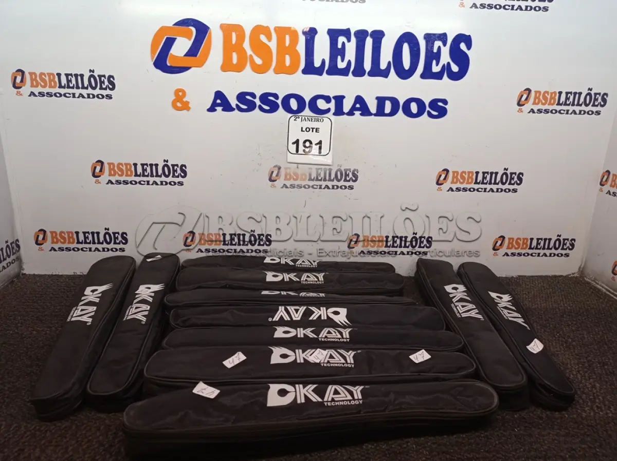 LOTE 191 - 10 DETECTORES DE METAIS KAY. (NO ESTADO) ATENÇÃO! FAZER A VISITAÇÃO ANTES DE ARREMATAR, NÃO SABEMOS SE FUNCIONA. LEILÃO NÃO TEM GARANTIA E NEM DEVOLUÇÃO, SUJEITO A POSSÍVEIS AVARIAS VISÍVEIS/OCULTAS E/OU AUSÊNCIA DE COMPONENTES.
