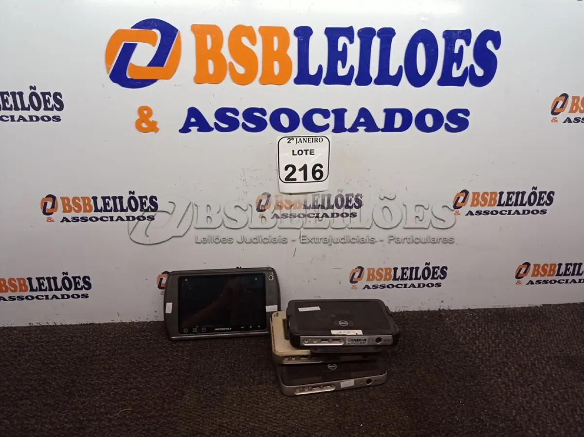 LOTE 216 - 01 TABLET MARCA MOTOROLA E 02 MINIS CPU’S MARCAS DELL E WYSE. (NO ESTADO) ATENÇÃO! FAZER A VISITAÇÃO ANTES DE ARREMATAR, NÃO SABEMOS SE FUNCIONA. LEILÃO NÃO TEM GARANTIA E NEM DEVOLUÇÃO, SUJEITO A POSSÍVEIS AVARIAS VISÍVEIS/OCULTAS E/OU AUSÊNCIA DE COMPONENTES.