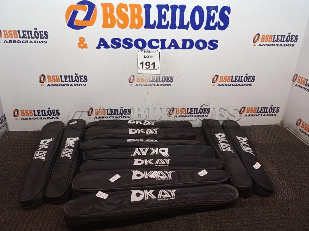 LOTE 191 - 10 DETECTORES DE METAIS KAY. (NO ESTADO) ATENÇÃO! FAZER A VISITAÇÃO ANTES DE ARREMATAR, NÃO SABEMOS SE FUNCIONA. LEILÃO NÃO TEM GARANTIA E NEM DEVOLUÇÃO, SUJEITO A POSSÍVEIS AVARIAS VISÍVEIS/OCULTAS E/OU AUSÊNCIA DE COMPONENTES.