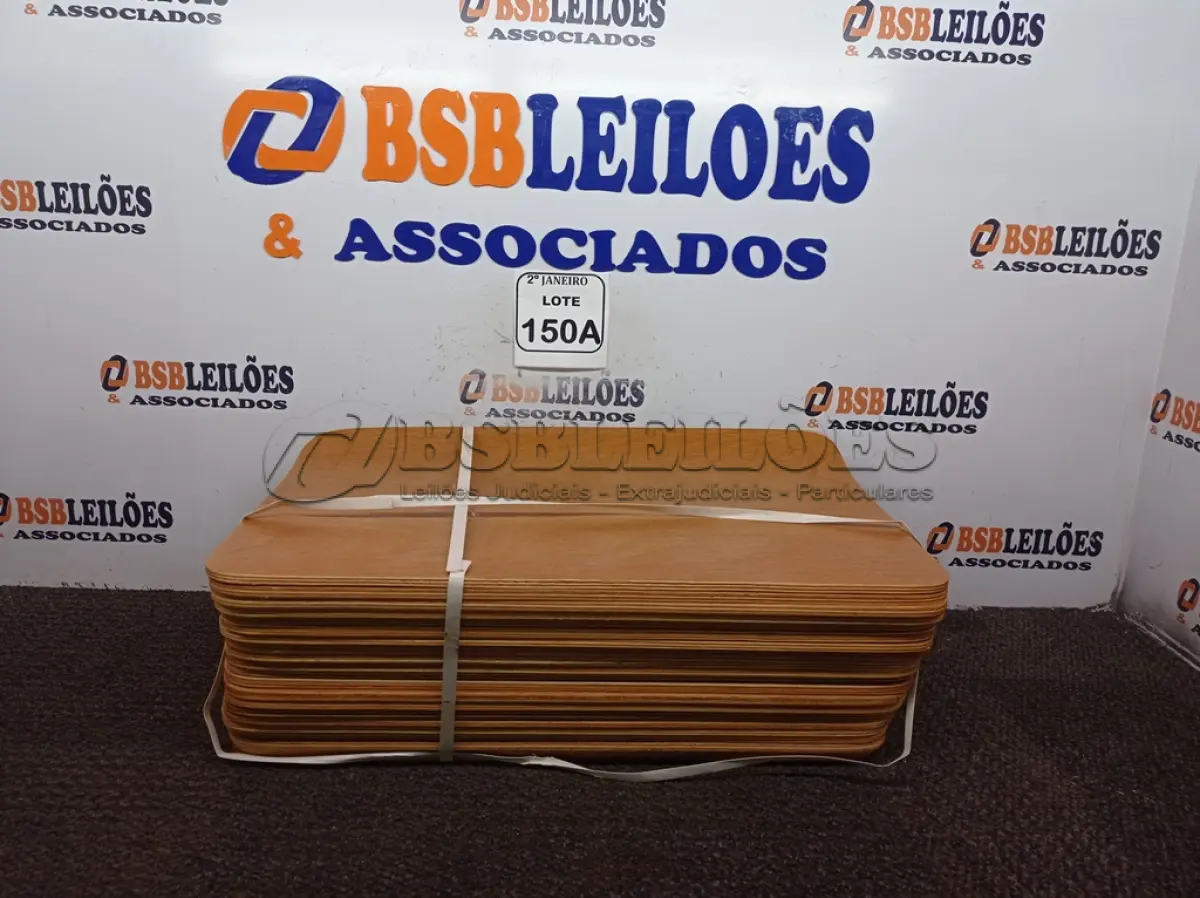 LOTE 150 - 10 TÁBUAS EMBALADAS SEM USO (NO ESTADO) ATENÇÃO! FAZER A VISITAÇÃO ANTES DE ARREMATAR, NÃO SABEMOS SE FUNCIONA. LEILÃO NÃO TEM GARANTIA E NEM DEVOLUÇÃO, SUJEITO A POSSÍVEIS AVARIAS VISÍVEIS/OCULTAS E/OU AUSÊNCIA DE COMPONENTES.