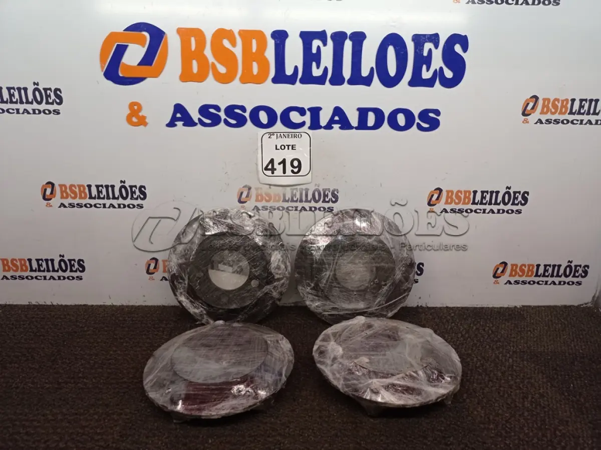 LOTE 419 - 04 ESPAÇADORES PARA RODA DO FUSCA. (NO ESTADO) ATENÇÃO! FAZER A VISITAÇÃO ANTES DE ARREMATAR, NÃO SABEMOS SE FUNCIONA. LEILÃO NÃO TEM GARANTIA E NEM DEVOLUÇÃO, SUJEITO A POSSÍVEIS AVARIAS VISÍVEIS/OCULTAS E/OU AUSÊNCIA DE COMPONENTES.