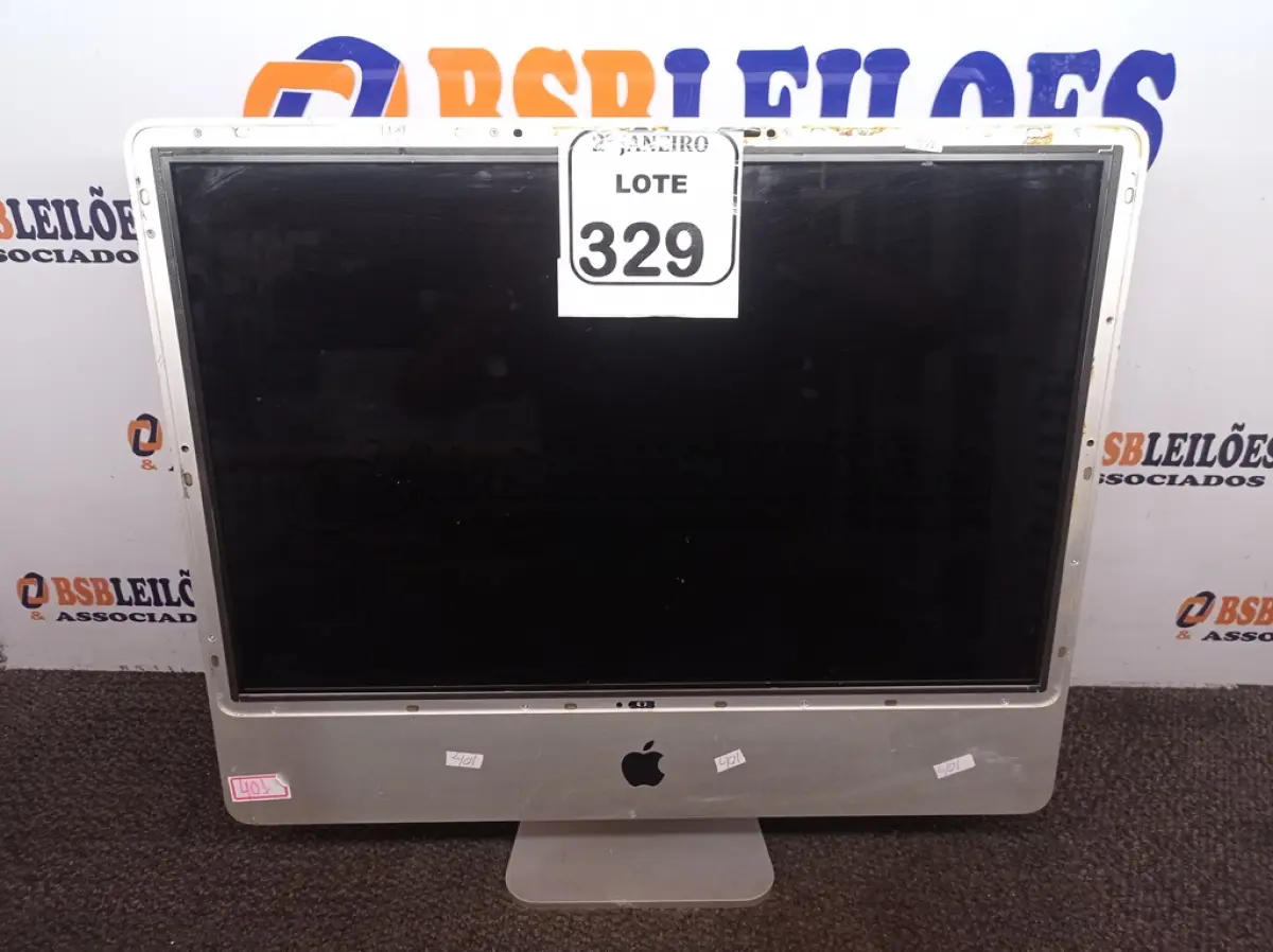 LOTE 329 - 01 IMAC SEM O VIDRO DA FRENTE (NO ESTADO) ATENÇÃO! FAZER A VISITAÇÃO ANTES DE ARREMATAR, NÃO SABEMOS SE FUNCIONA. LEILÃO NÃO TEM GARANTIA E NEM DEVOLUÇÃO, SUJEITO A POSSÍVEIS AVARIAS VISÍVEIS/OCULTAS E/OU AUSÊNCIA DE COMPONENTES.
