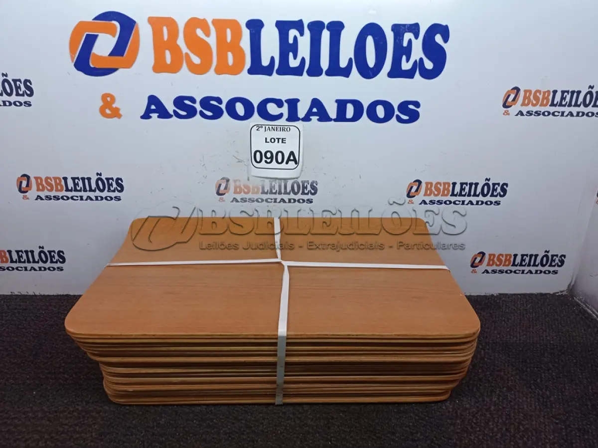 LOTE 090 - 10 TÁBUAS EMBALADAS SEM USO (NO ESTADO) ATENÇÃO! FAZER A VISITAÇÃO ANTES DE ARREMATAR, NÃO SABEMOS SE FUNCIONA. LEILÃO NÃO TEM GARANTIA E NEM DEVOLUÇÃO, SUJEITO A POSSÍVEIS AVARIAS VISÍVEIS/OCULTAS E/OU AUSÊNCIA DE COMPONENTES.