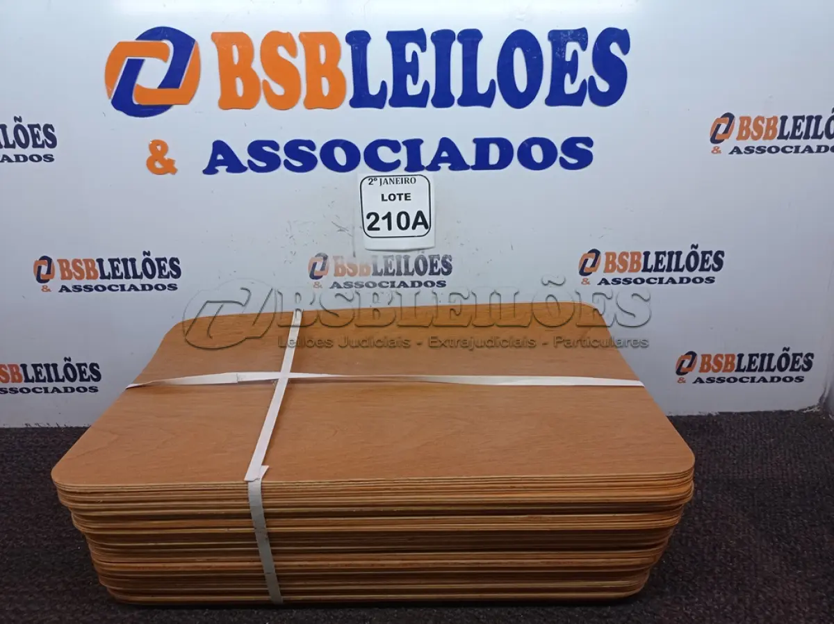 LOTE 210 - 10 TÁBUAS EMBALADAS SEM USO (NO ESTADO) ATENÇÃO! FAZER A VISITAÇÃO ANTES DE ARREMATAR, NÃO SABEMOS SE FUNCIONA. LEILÃO NÃO TEM GARANTIA E NEM DEVOLUÇÃO, SUJEITO A POSSÍVEIS AVARIAS VISÍVEIS/OCULTAS E/OU AUSÊNCIA DE COMPONENTES.