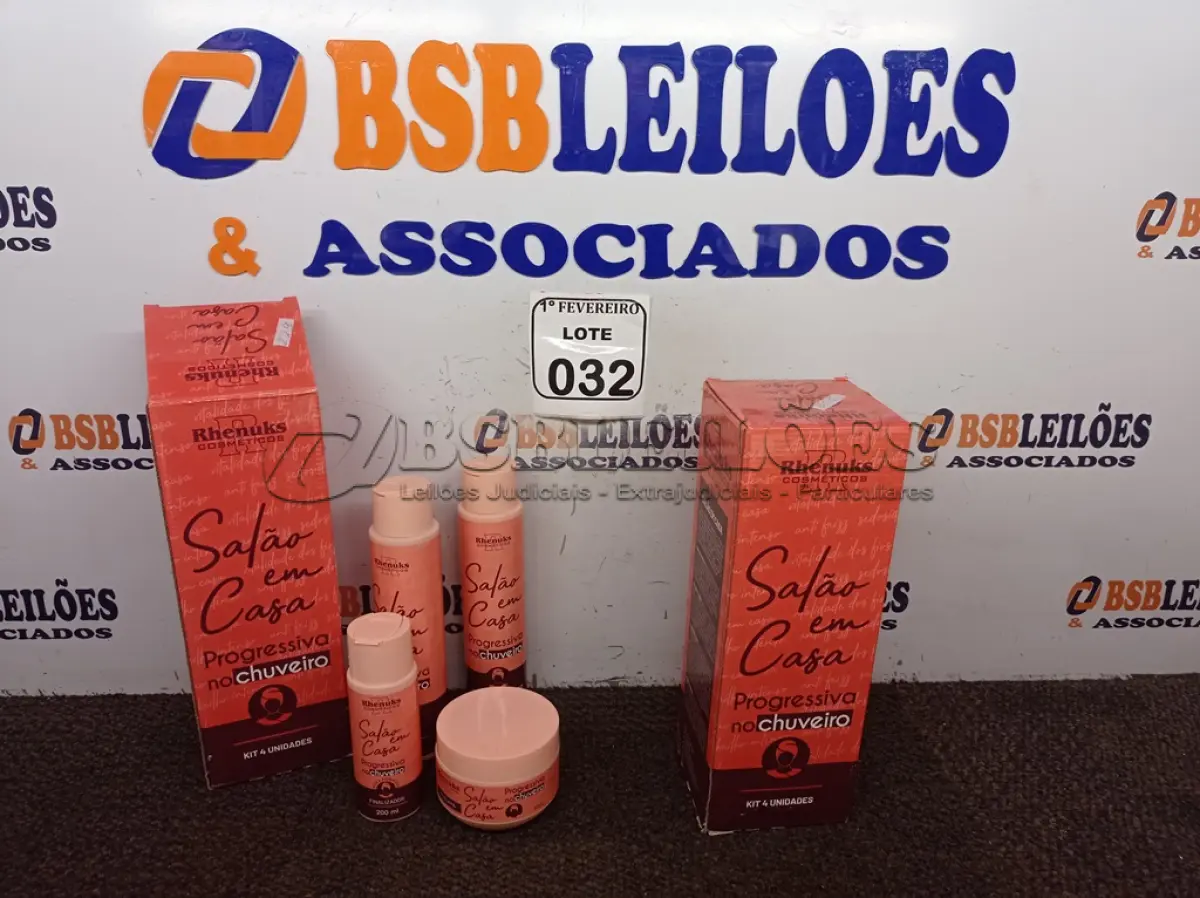 LOTE 032 - 02 KITS SALÃO EM CASA – PROGRESSIVA NO CHUVEIRO RHENUKS. (NO ESTADO) ATENÇÃO! FAZER A VISITAÇÃO ANTES DE ARREMATAR, NÃO SABEMOS SE FUNCIONA. LEILÃO NÃO TEM GARANTIA E NEM DEVOLUÇÃO, SUJEITO A POSSÍVEIS AVARIAS VISÍVEIS/OCULTAS E/OU AUSÊNCIA DE COMPONENTES.