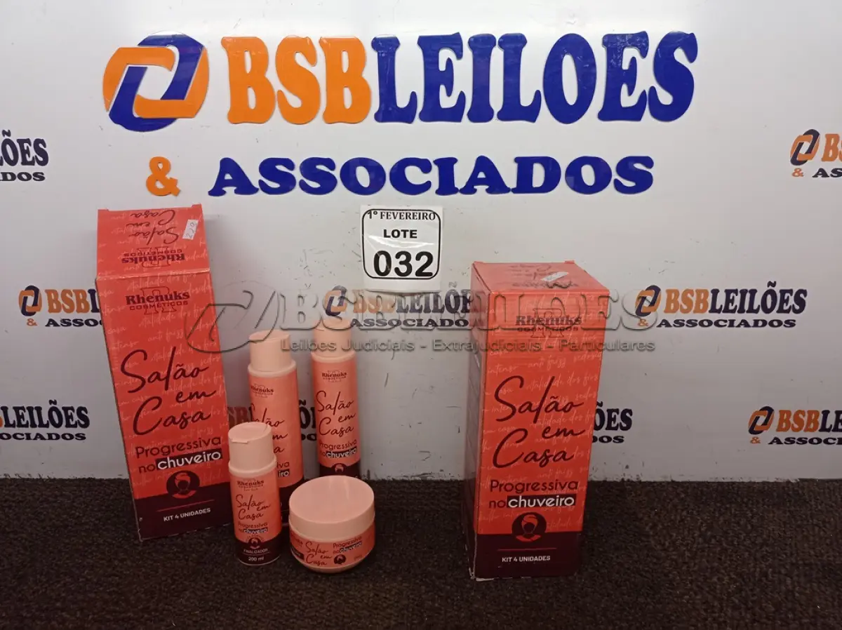 LOTE 032 - 02 KITS SALÃO EM CASA – PROGRESSIVA NO CHUVEIRO RHENUKS. (NO ESTADO) ATENÇÃO! FAZER A VISITAÇÃO ANTES DE ARREMATAR, NÃO SABEMOS SE FUNCIONA. LEILÃO NÃO TEM GARANTIA E NEM DEVOLUÇÃO, SUJEITO A POSSÍVEIS AVARIAS VISÍVEIS/OCULTAS E/OU AUSÊNCIA DE COMPONENTES.