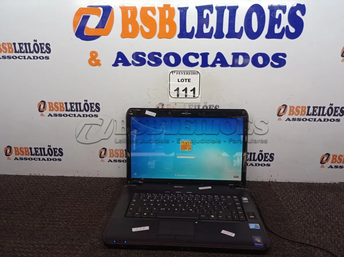 LOTE 111 - 01 NOTEBOOK MARCA DATEN MODELO DT02M5 SEM FONTE. (NO ESTADO) ATENÇÃO! FAZER A VISITAÇÃO ANTES DE ARREMATAR, NÃO SABEMOS SE FUNCIONA. LEILÃO NÃO TEM GARANTIA E NEM DEVOLUÇÃO, SUJEITO A POSSÍVEIS AVARIAS VISÍVEIS/OCULTAS E/OU AUSÊNCIA DE COMPONENTES.