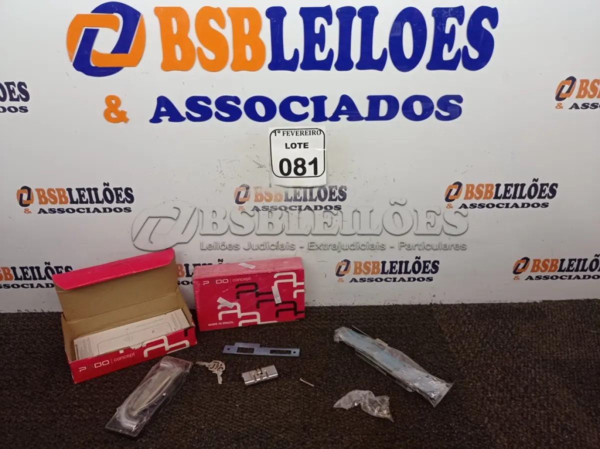 LOTE 081 - 02 FECHADURAS MARCA PADO. (NOVO)(NO ESTADO) ATENÇÃO! FAZER A VISITAÇÃO ANTES DE ARREMATAR, NÃO SABEMOS SE FUNCIONA. LEILÃO NÃO TEM GARANTIA E NEM DEVOLUÇÃO, SUJEITO A POSSÍVEIS AVARIAS VISÍVEIS/OCULTAS E/OU AUSÊNCIA DE COMPONENTES.