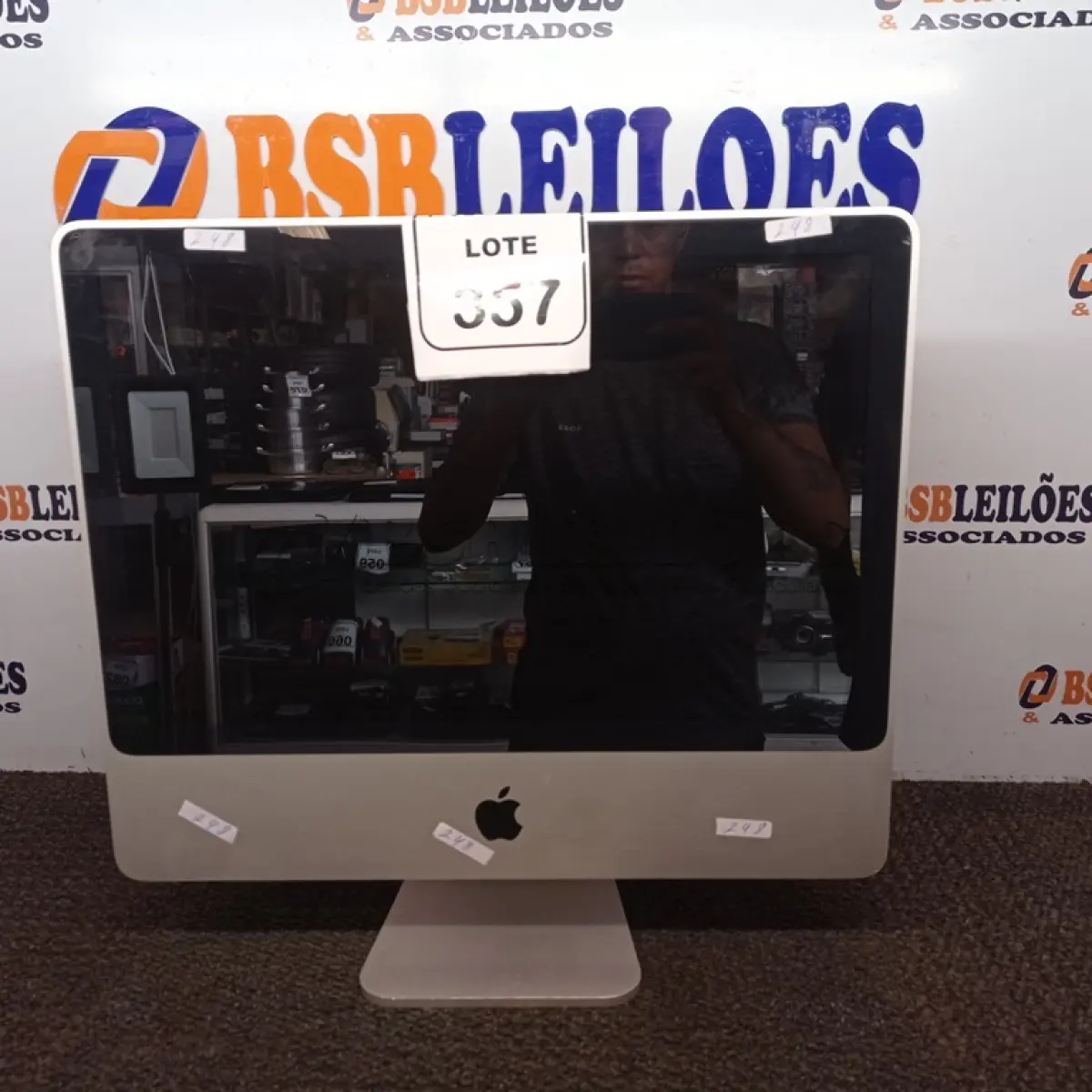 LOTE 357 - 01 IMAC PARA RETIRADA DE PEÇAS. (NO ESTADO) ATENÇÃO! FAZER A VISITAÇÃO ANTES DE ARREMATAR, NÃO SABEMOS SE FUNCIONA. LEILÃO NÃO TEM GARANTIA E NEM DEVOLUÇÃO, SUJEITO A POSSÍVEIS AVARIAS VISÍVEIS/OCULTAS E/OU AUSÊNCIA DE COMPONENTES.
