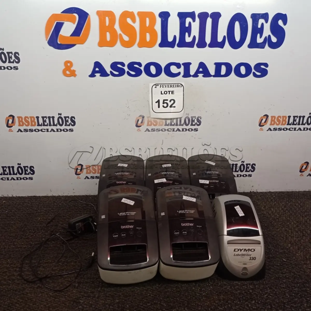 LOTE 152 - 06 IMPRESSORAS TÉRMICAS COM AVARIAS. (NO ESTADO) ATENÇÃO! FAZER A VISITAÇÃO ANTES DE ARREMATAR, NÃO SABEMOS SE FUNCIONA. LEILÃO NÃO TEM GARANTIA E NEM DEVOLUÇÃO, SUJEITO A POSSÍVEIS AVARIAS VISÍVEIS/OCULTAS E/OU AUSÊNCIA DE COMPONENTES.