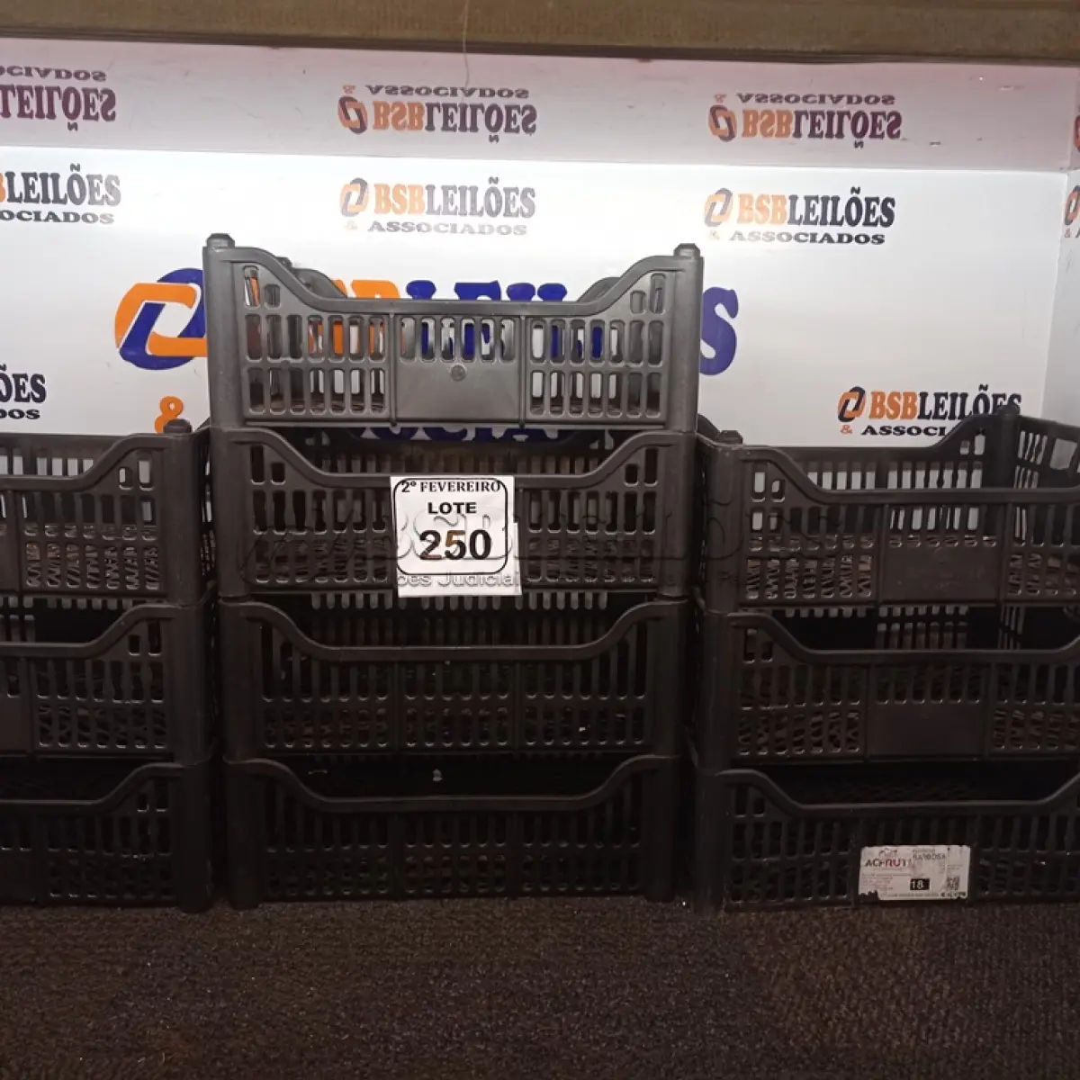 LOTE 250 - 10 CESTAS ORGANIZADORAS. (NO ESTADO) ATENÇÃO! FAZER A VISITAÇÃO ANTES DE ARREMATAR, NÃO SABEMOS SE FUNCIONA. LEILÃO NÃO TEM GARANTIA E NEM DEVOLUÇÃO, SUJEITO A POSSÍVEIS AVARIAS VISÍVEIS/OCULTAS E/OU AUSÊNCIA DE COMPONENTES.