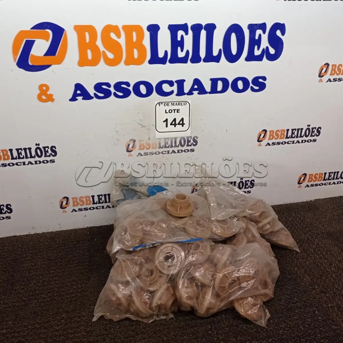 LOTE 144 - 01 LOTE COM GRANDE QUANTIDADE DE FLANGE PARA CAIXA DE ÁGUA 25MM MARROM. (NOVO) (NO ESTADO) ATENÇÃO! FAZER A VISITAÇÃO ANTES DE ARREMATAR, NÃO SABEMOS SE FUNCIONA. LEILÃO NÃO TEM GARANTIA E NEM DEVOLUÇÃO, SUJEITO A POSSÍVEIS AVARIAS VISÍVEIS/OCULTAS E/OU AUSÊNCIA DE COMPONENTES.