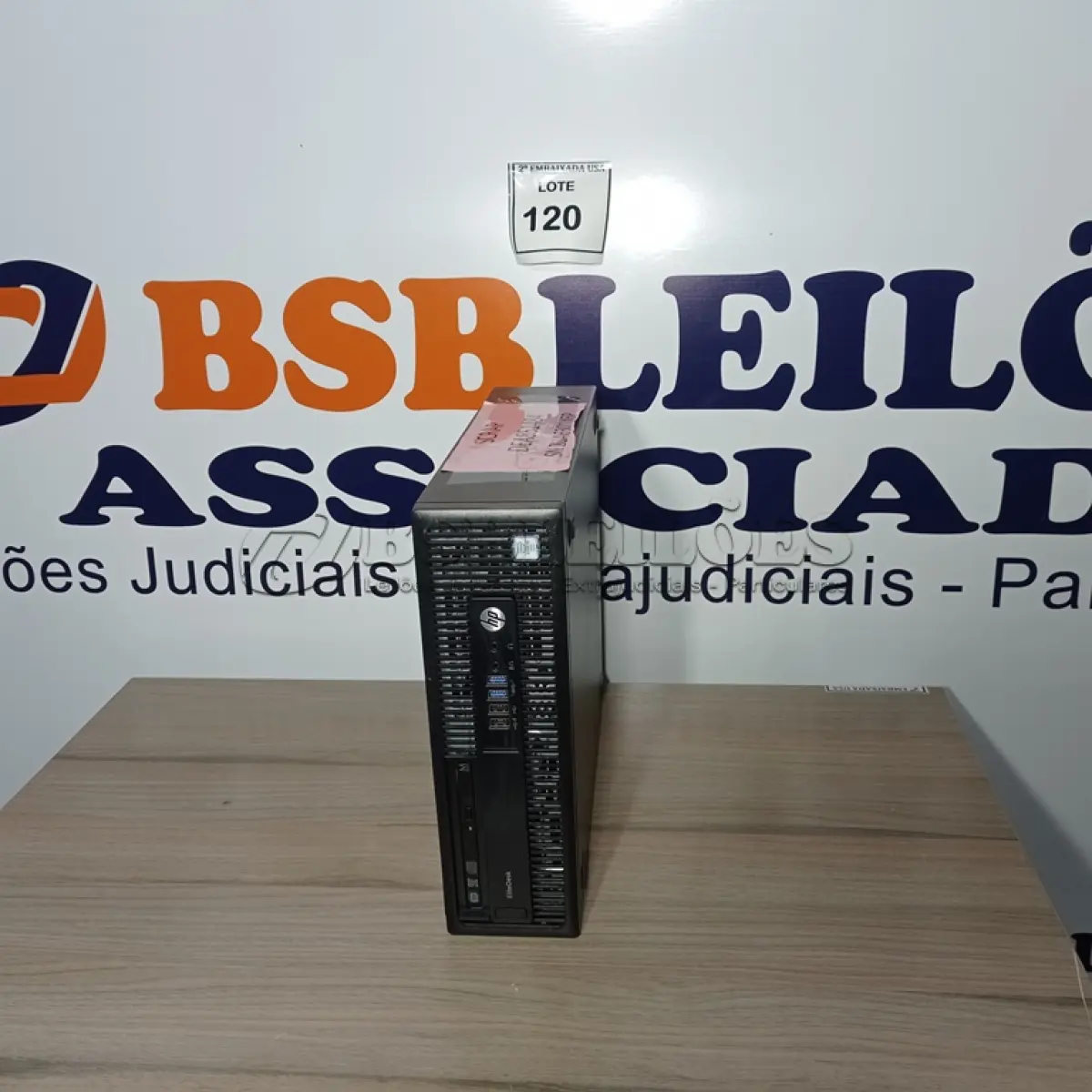 LOTE 120 - 01 CPU CORE I5 HP 8GB - 851484. (NO ESTADO EM QUE SE ENCONTRA. SUJEITO A AVARIAS OCULTAS/VISÍVEIS.)