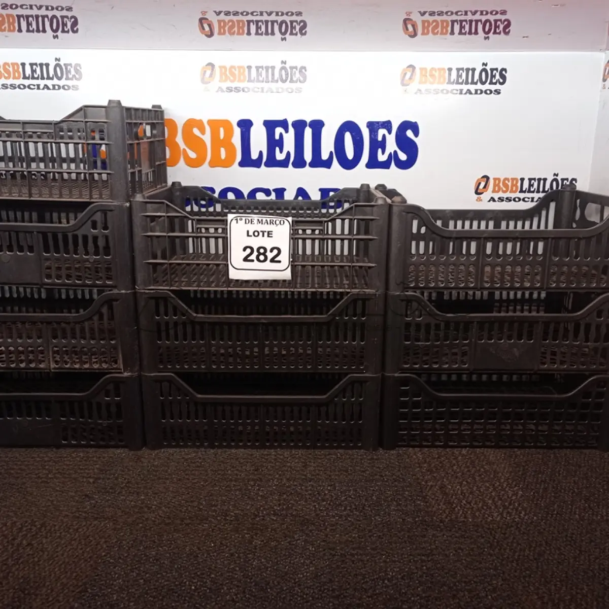 LOTE 282 - 10 CESTAS ORGANIZADORAS. (NO ESTADO) ATENÇÃO! FAZER A VISITAÇÃO ANTES DE ARREMATAR, NÃO SABEMOS SE FUNCIONA. LEILÃO NÃO TEM GARANTIA E NEM DEVOLUÇÃO, SUJEITO A POSSÍVEIS AVARIAS VISÍVEIS/OCULTAS E/OU AUSÊNCIA DE COMPONENTES.