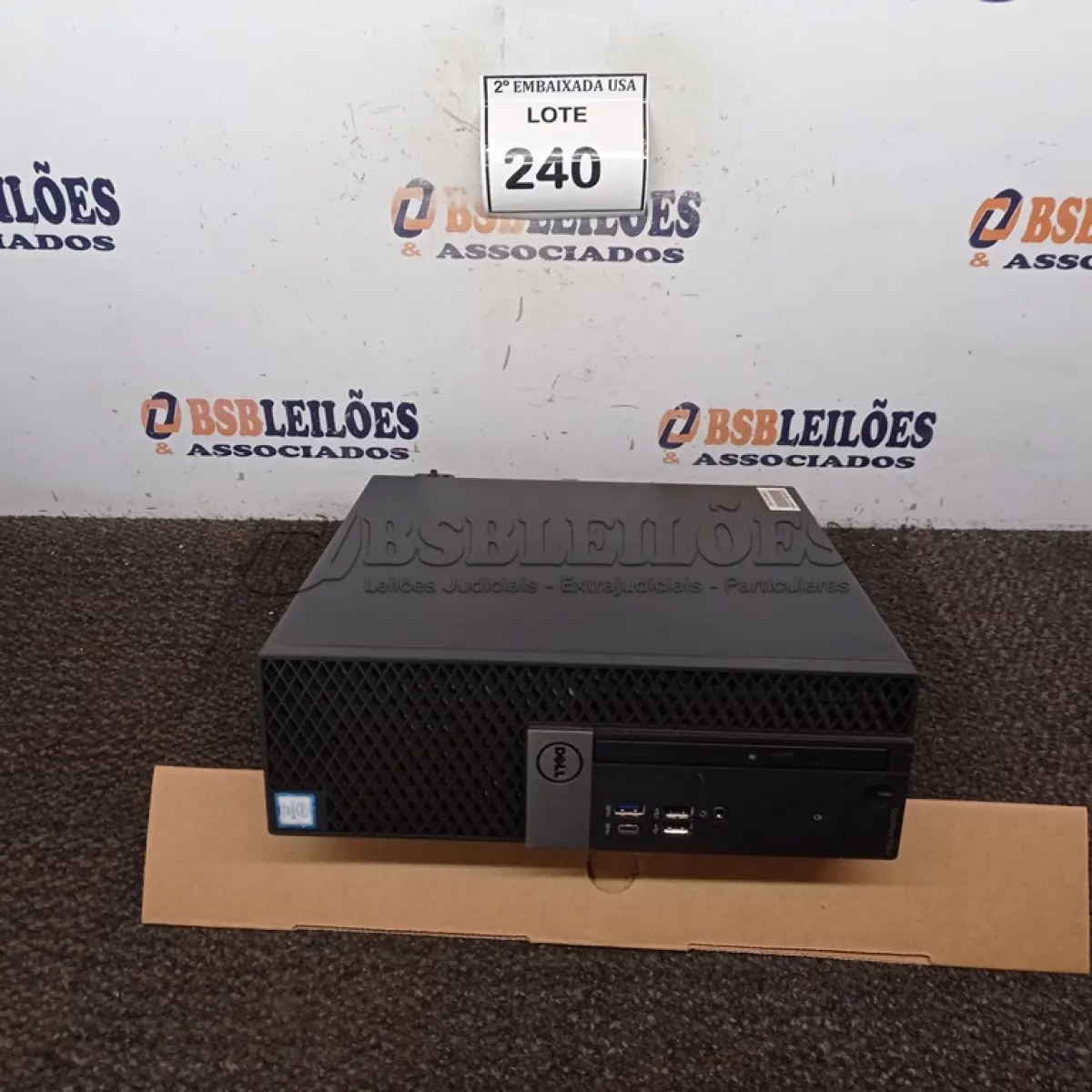 LOTE 240 - 01 CPU DELL CORE I5 SEM MEMÓRIA CD0001051943. (NO ESTADO EM QUE SE ENCONTRA. SUJEITO A AVARIAS OCULTAS/VISÍVEIS.)