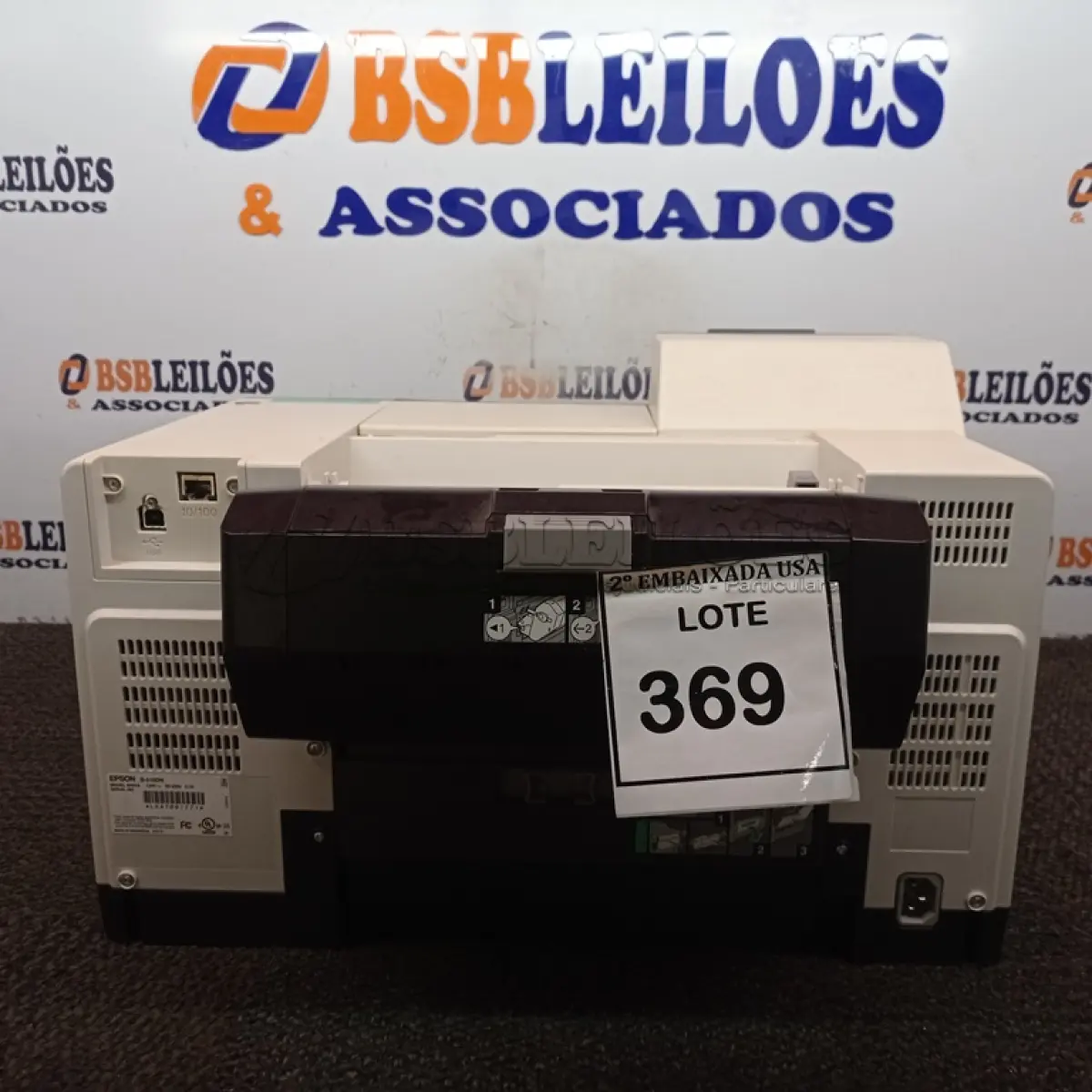 LOTE 369 - 01 EPSON PRINTER 510 DN. (NO ESTADO EM QUE SE ENCONTRA. SUJEITO A AVARIAS OCULTAS/VISÍVEIS.)
